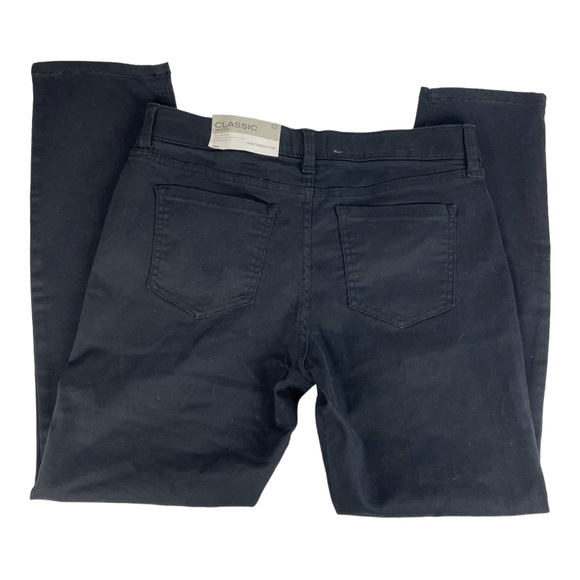 NWT‎ Liz Claiborne Black Classic Skinny Jeans Size 12 Flex Fit - Picture 4 of 14